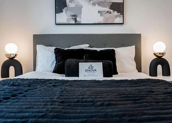 Luxury 3br - Centre - Sleeps 10 Apartamento *